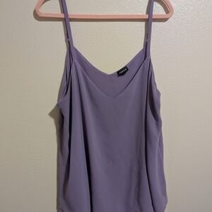 Torrid Purple Spaghetti Strap Top Size 2